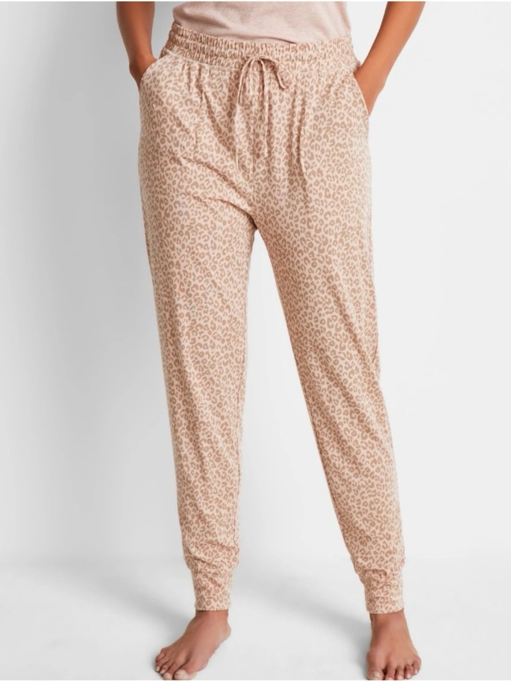 State of Day Plus Size Printed Pajamas Brown 2XL NWT